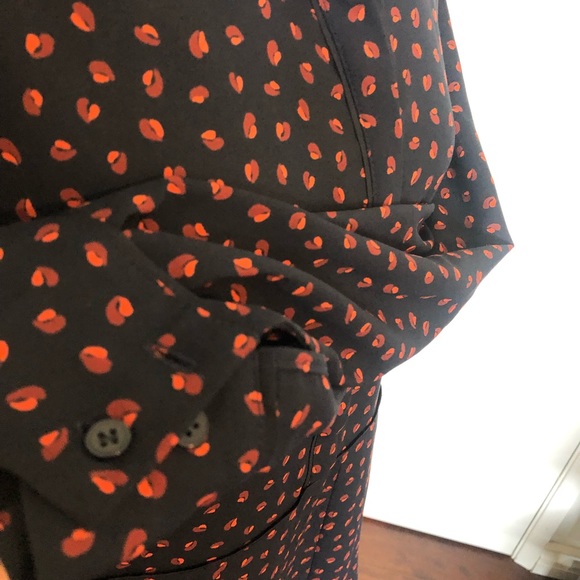 AnnTaylor pleated dress - Picture 4 of 6